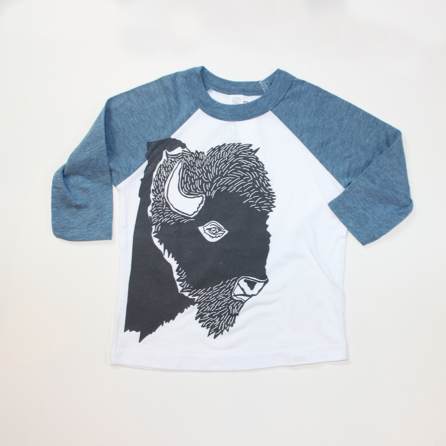 Bison Kids Baseball Tee