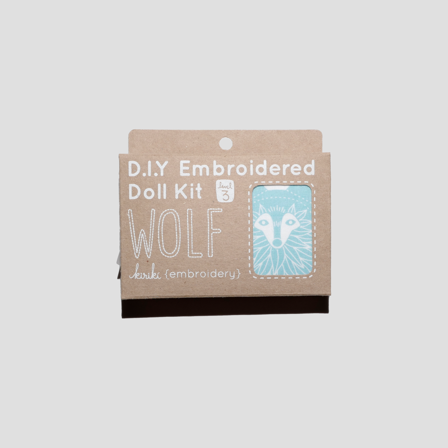 DIY Embroidered Doll Kit