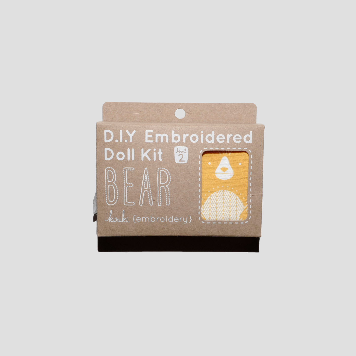 DIY Embroidered Doll Kit