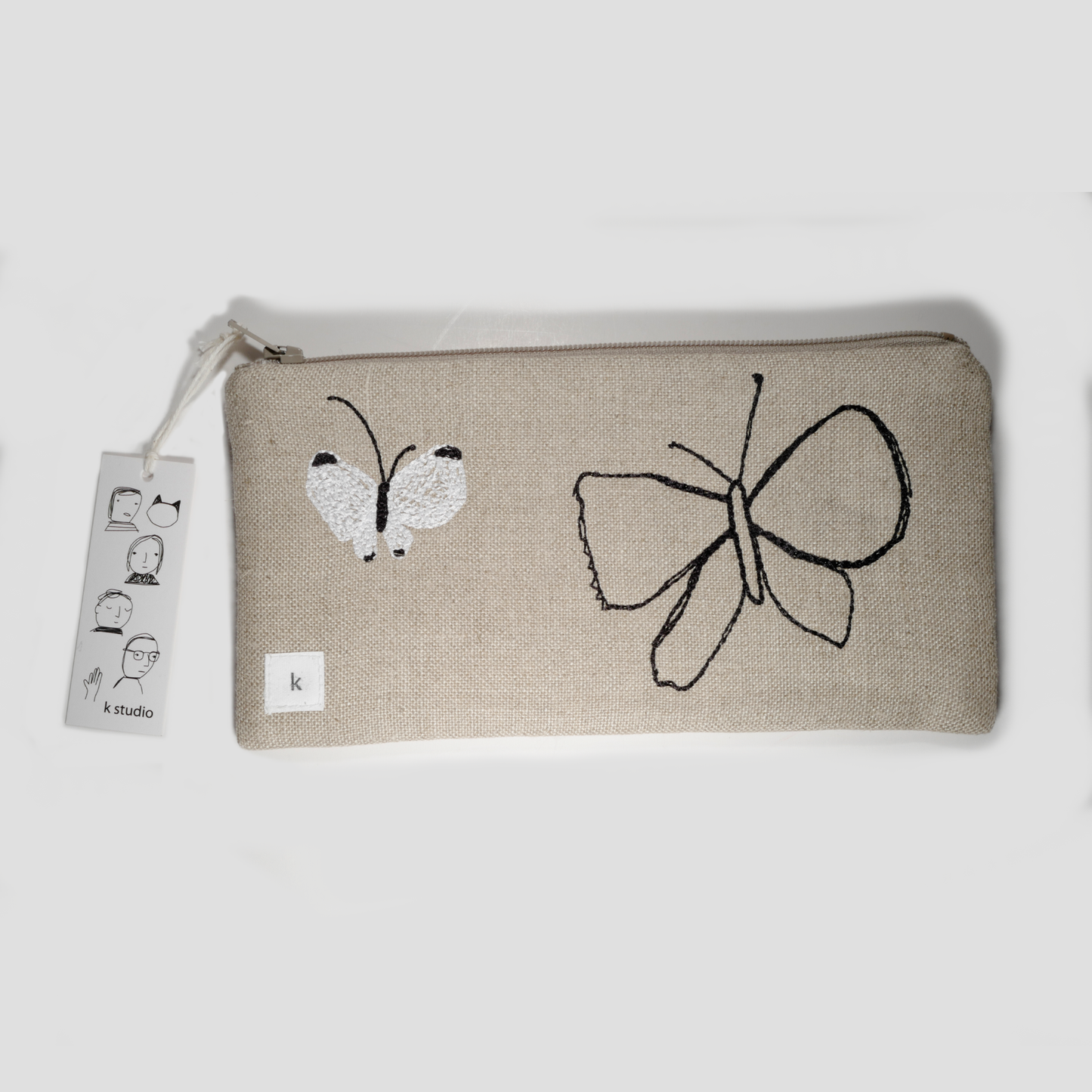Natural Flax Pouch