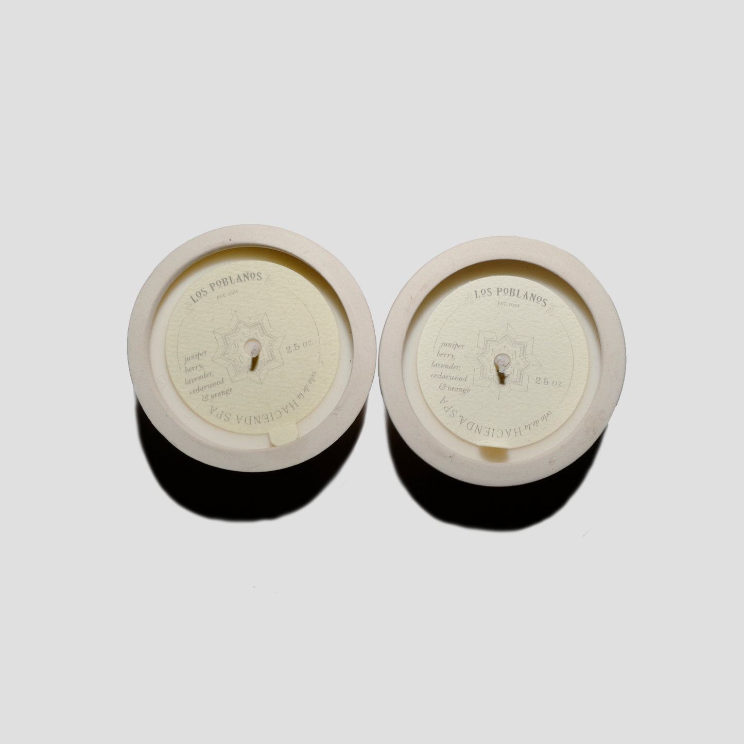 Vela de la Hacienda Spa Candle