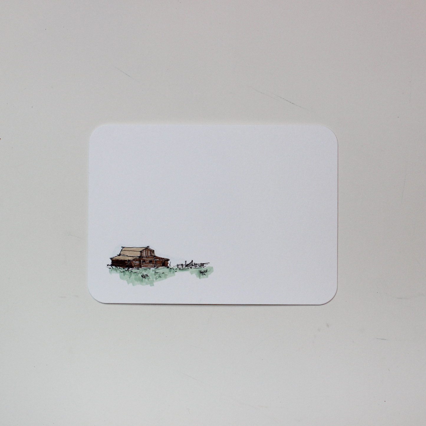 Illustrated Note Card