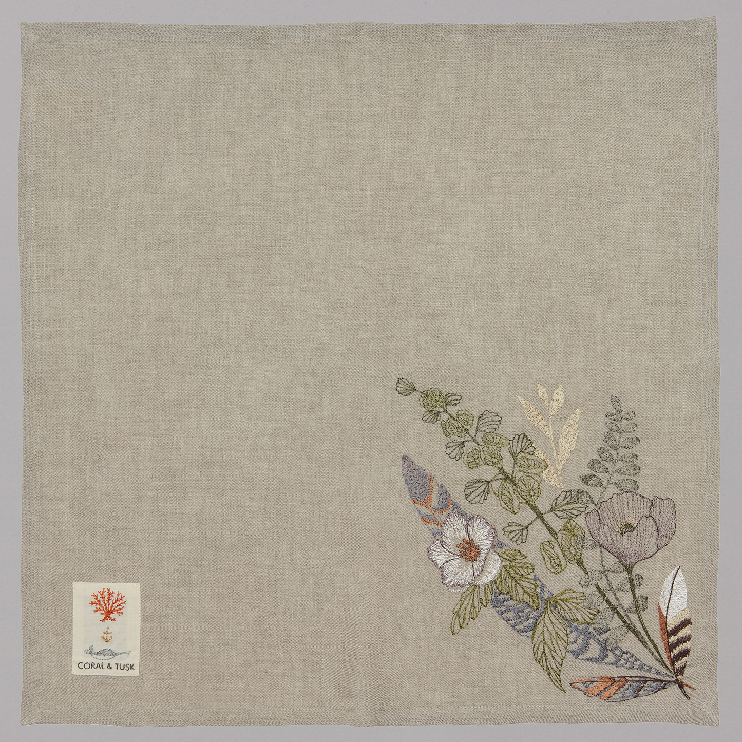 Poppy Dinner Napkin