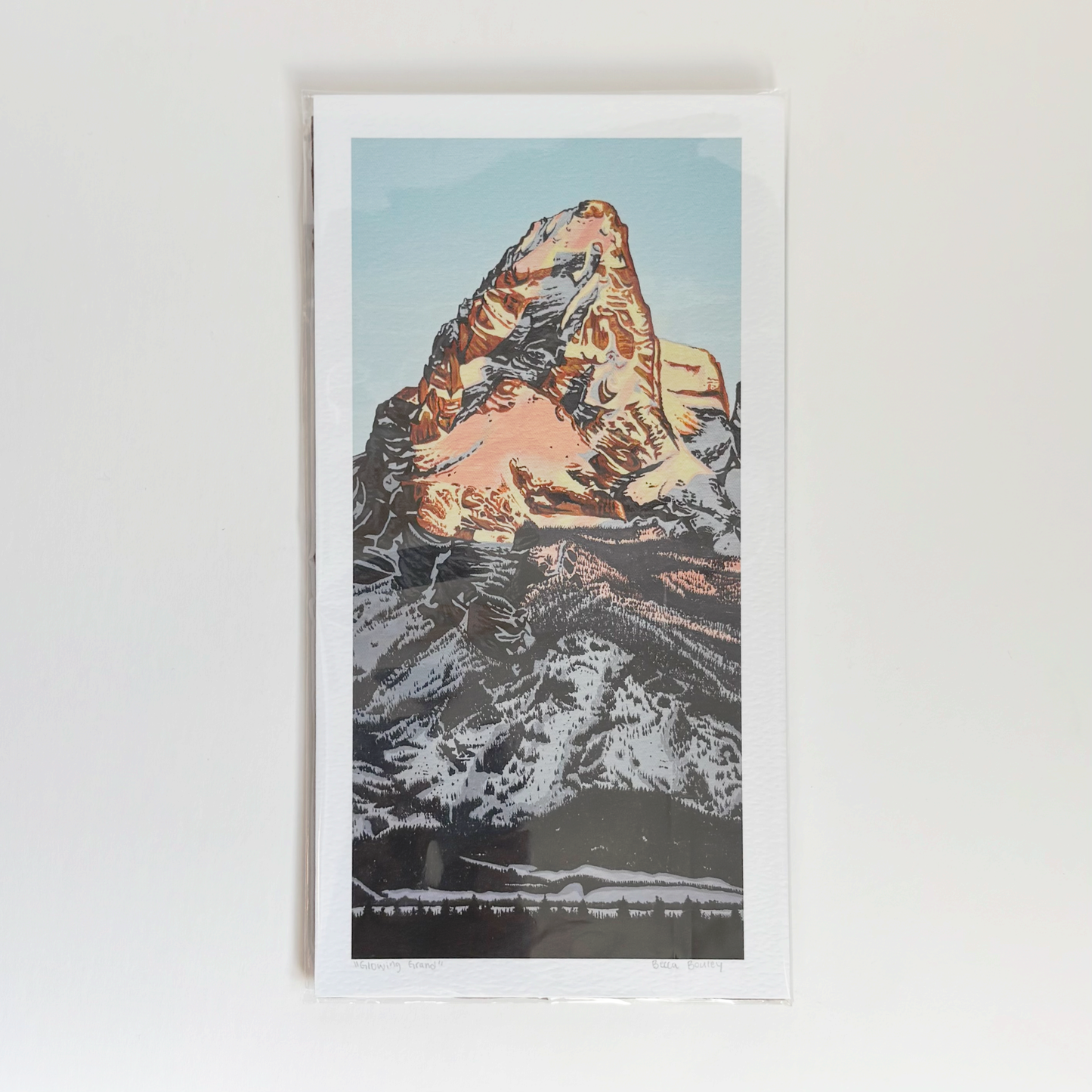 Glowing Grand Print