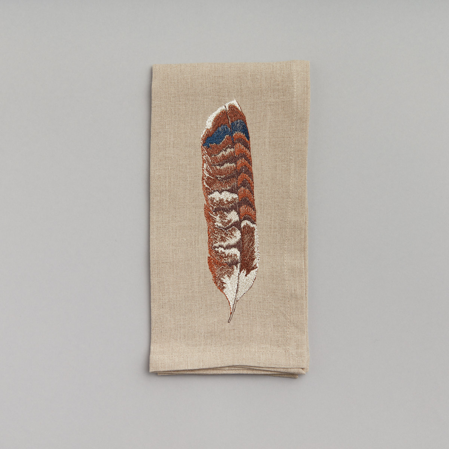 Feather Dinner Napkins