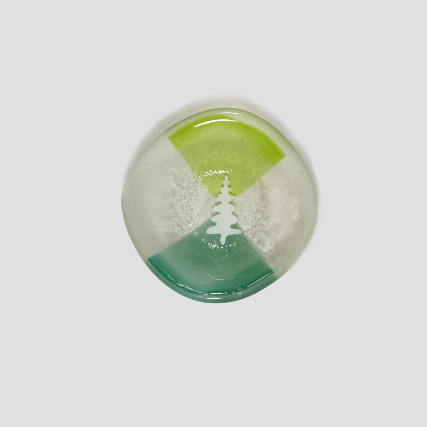 Round Glass Dish