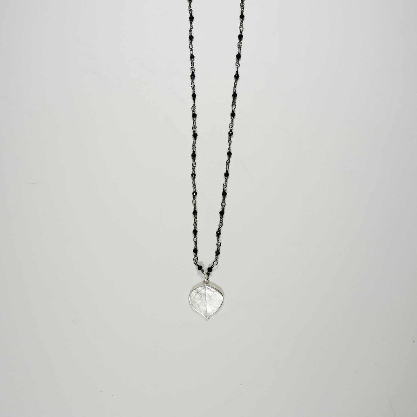 Small Aspen Leaf Necklace