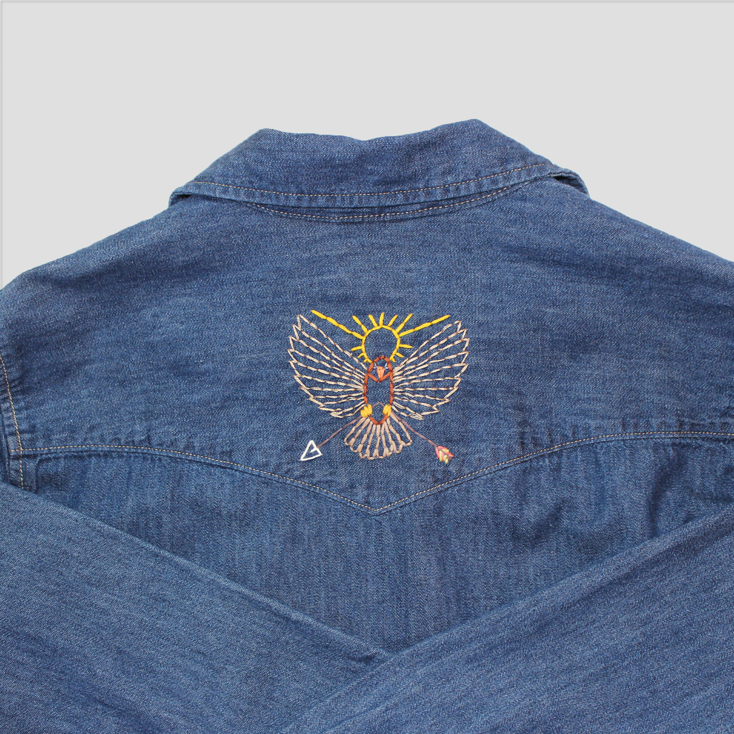 Embroidered Western Snap Shirt