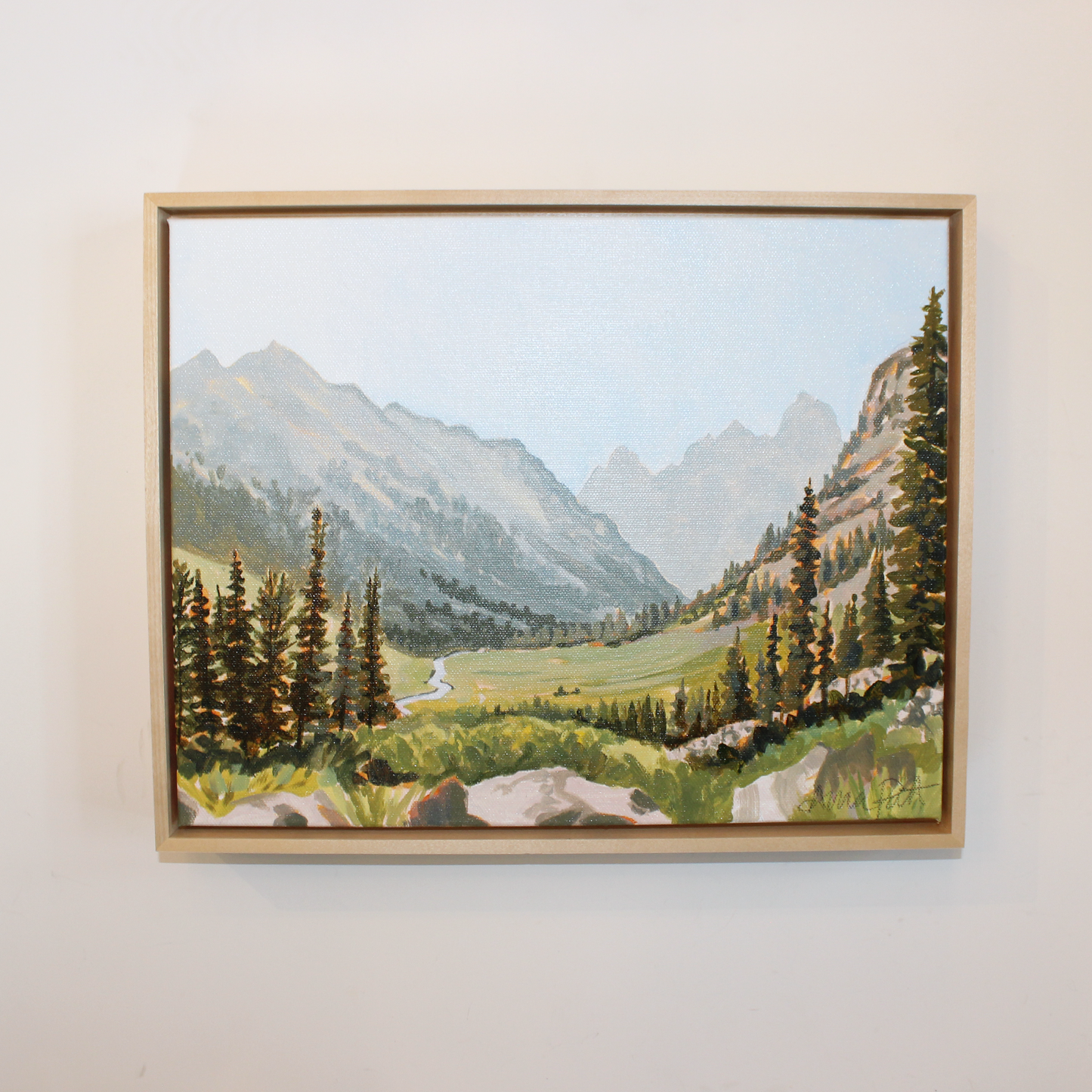 "Why We Hike" Original Painting