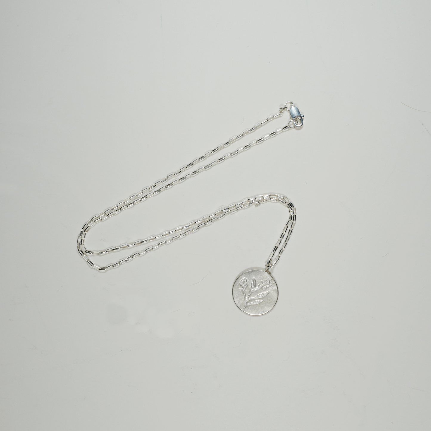 Wildflower Coin Necklace