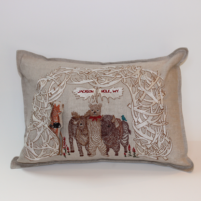 Jackson Hole Anter Arch Pocket Pillow