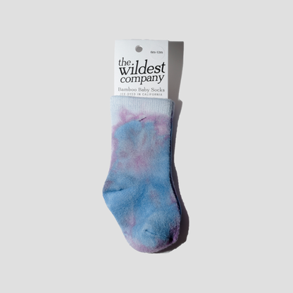 Ice-Dyed Baby Socks