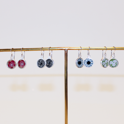 Circle Drop Earrings