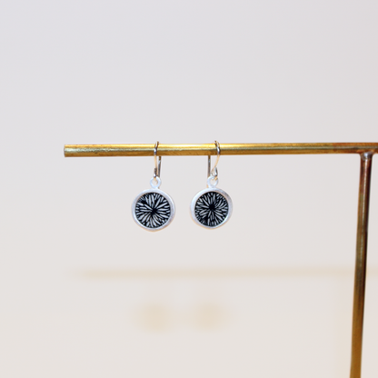 Circle Drop Earrings