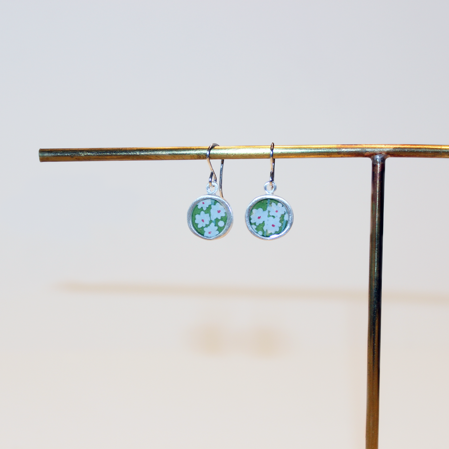 Circle Drop Earrings