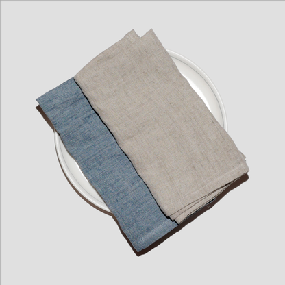 Stonewashed Linen Dinner Napkin