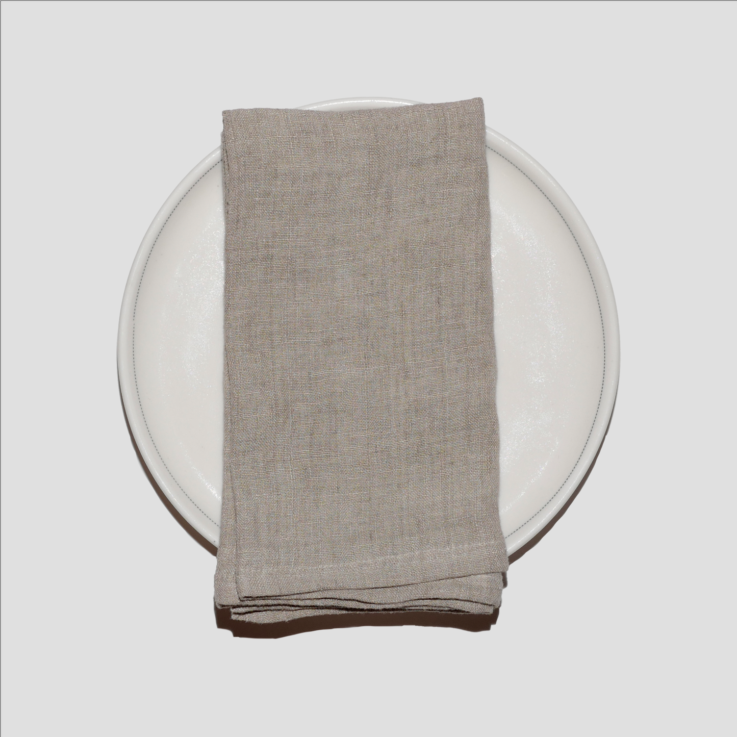 Stonewashed Linen Dinner Napkin