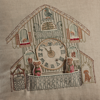 Christmas Clock Pocket Pillow