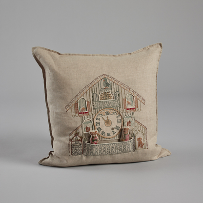 Christmas Clock Pocket Pillow