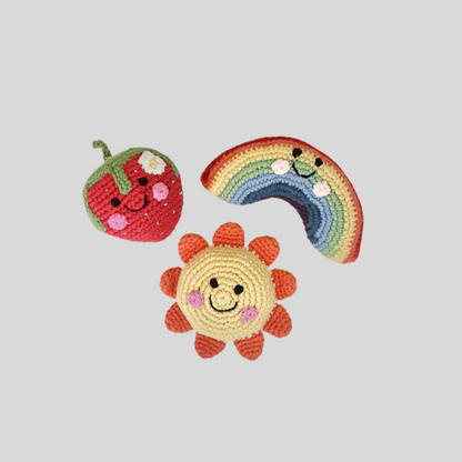 Mini Crochet Rattle