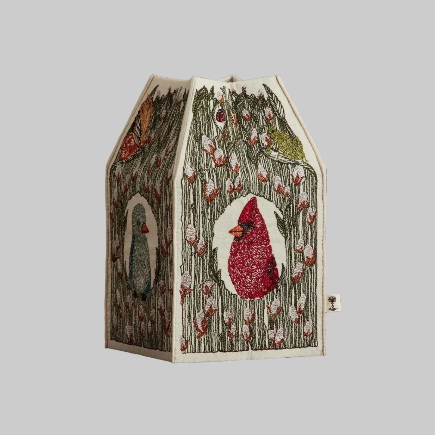 Birdhouse Tissue Box Cover