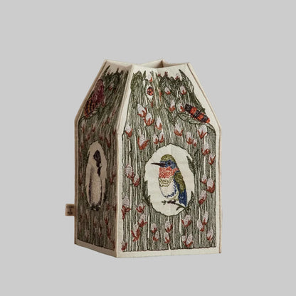 Birdhouse Tissue Box Cover