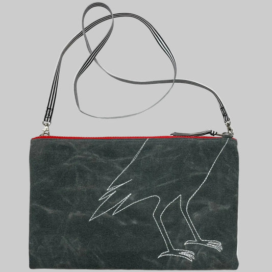 Crow’s Feet Cross Body Bag