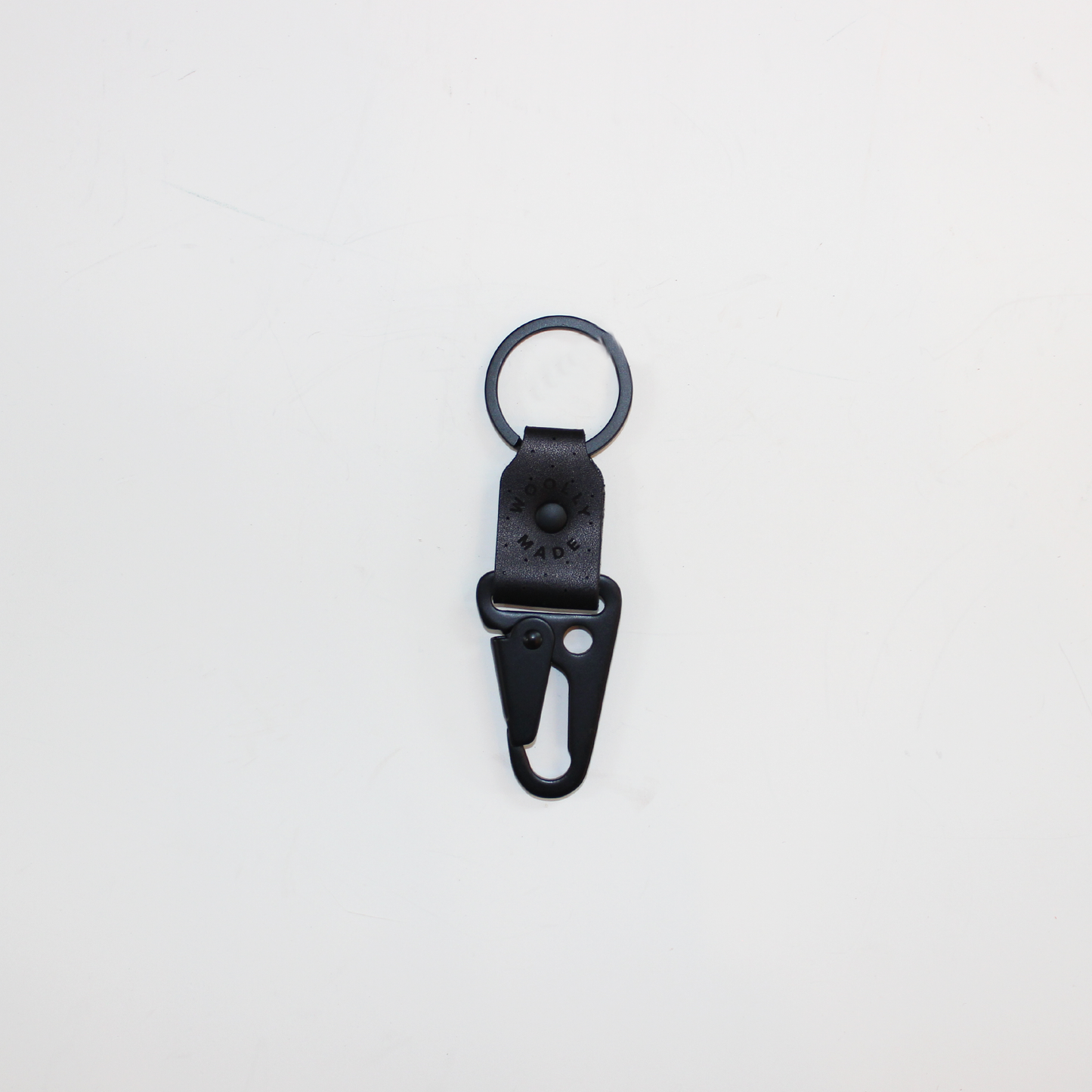 Leather Clip Keychain