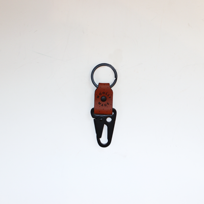 Leather Clip Keychain