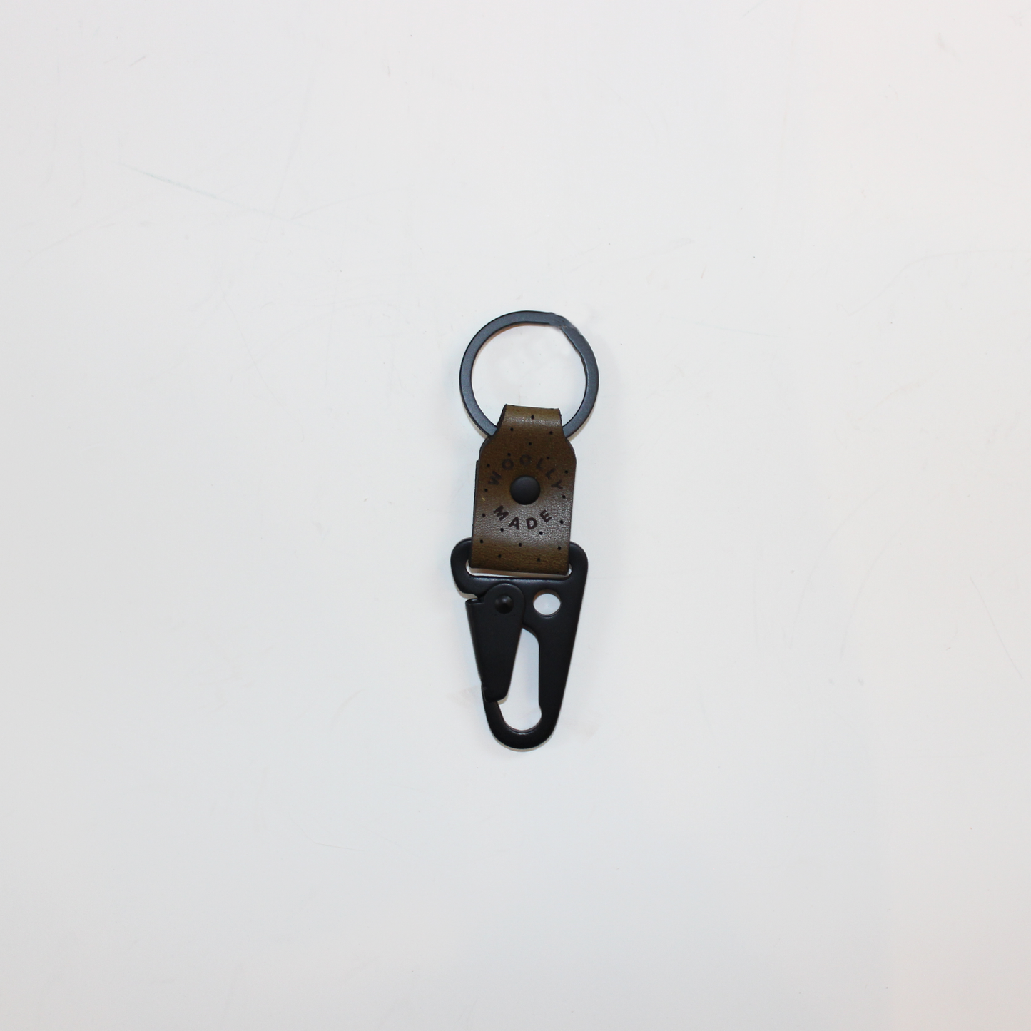 Leather Clip Keychain