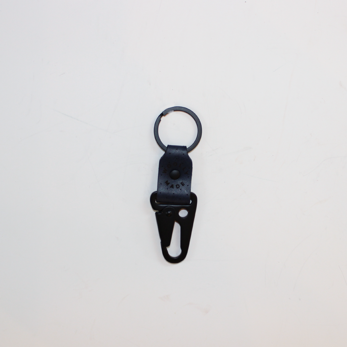 Leather Clip Keychain