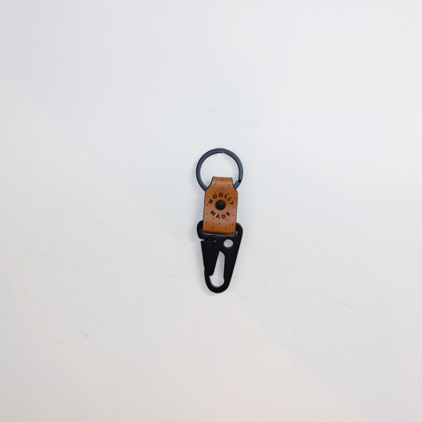 Leather Clip Keychain