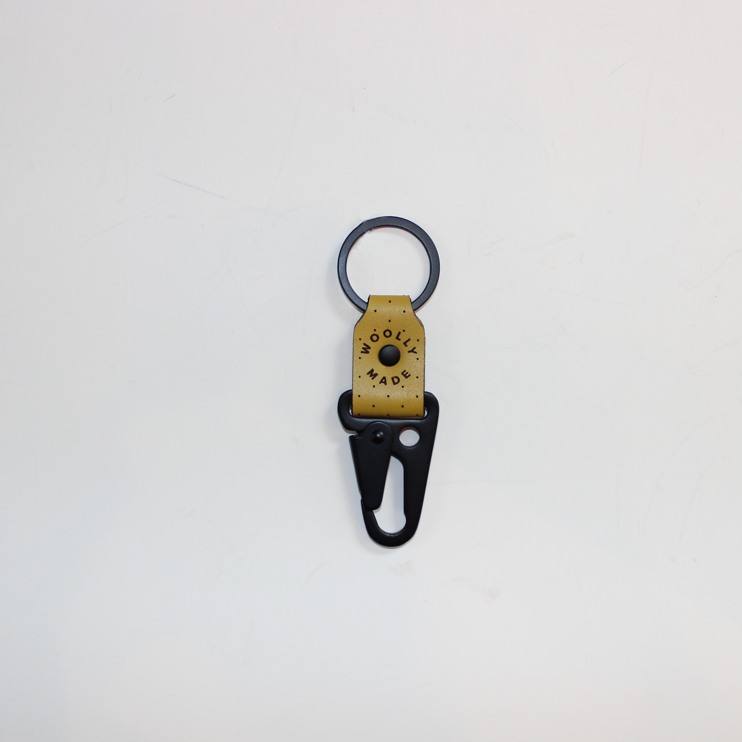 Leather Clip Keychain