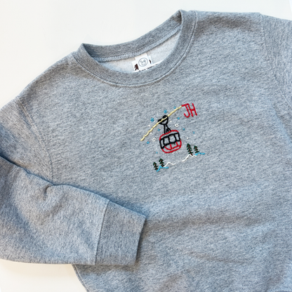 Kids Hand Embroidered Sweatshirt