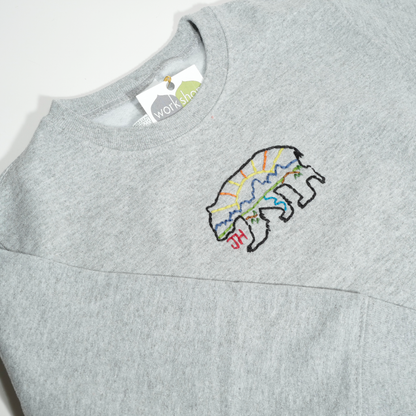 Kids Hand Embroidered Sweatshirt