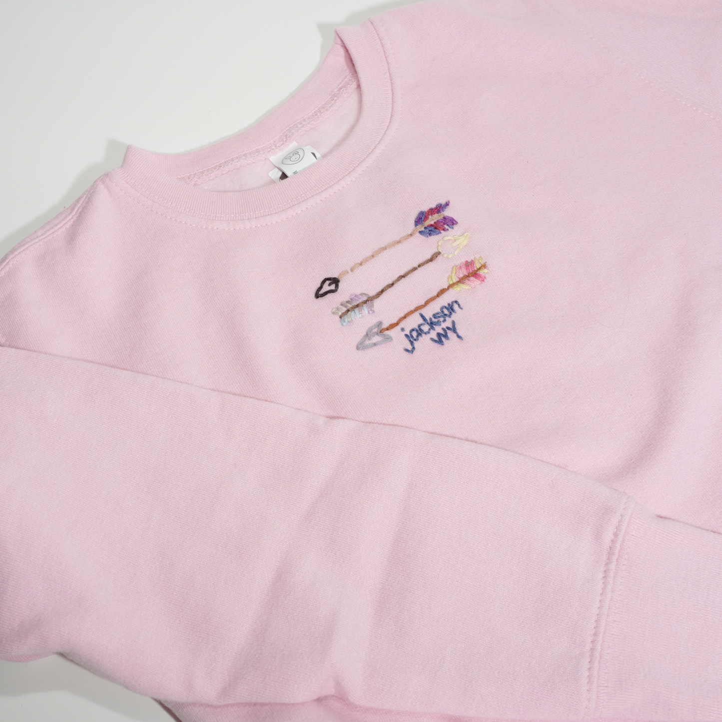 Kids Hand Embroidered Sweatshirt