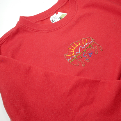 Kids Hand Embroidered Sweatshirt