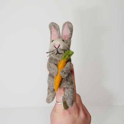 Felted Finger Puppet