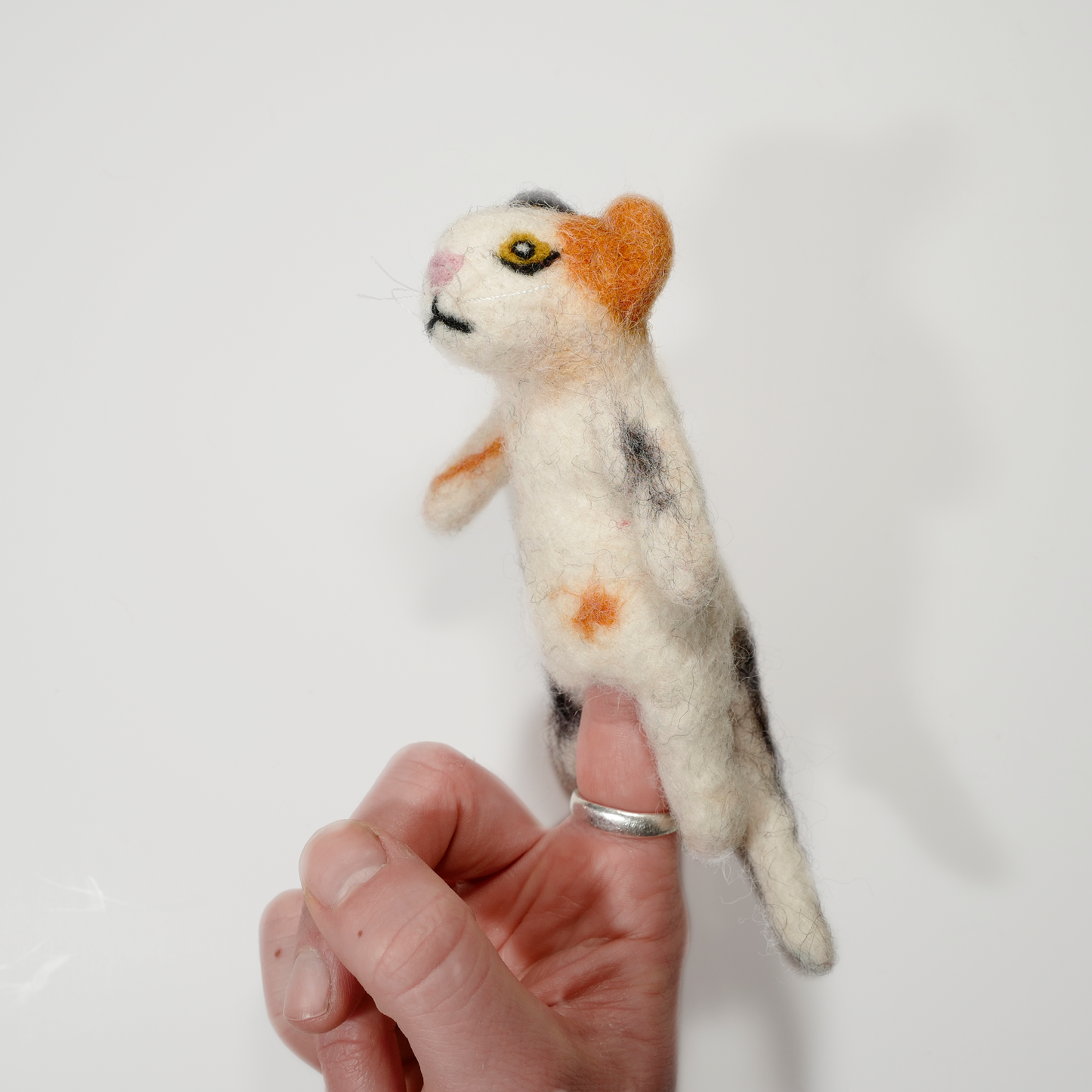 Felted Finger Puppet