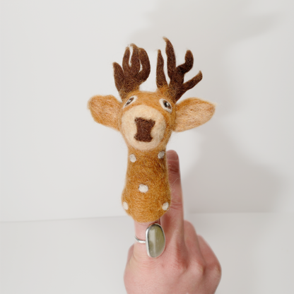 Felted Finger Puppet