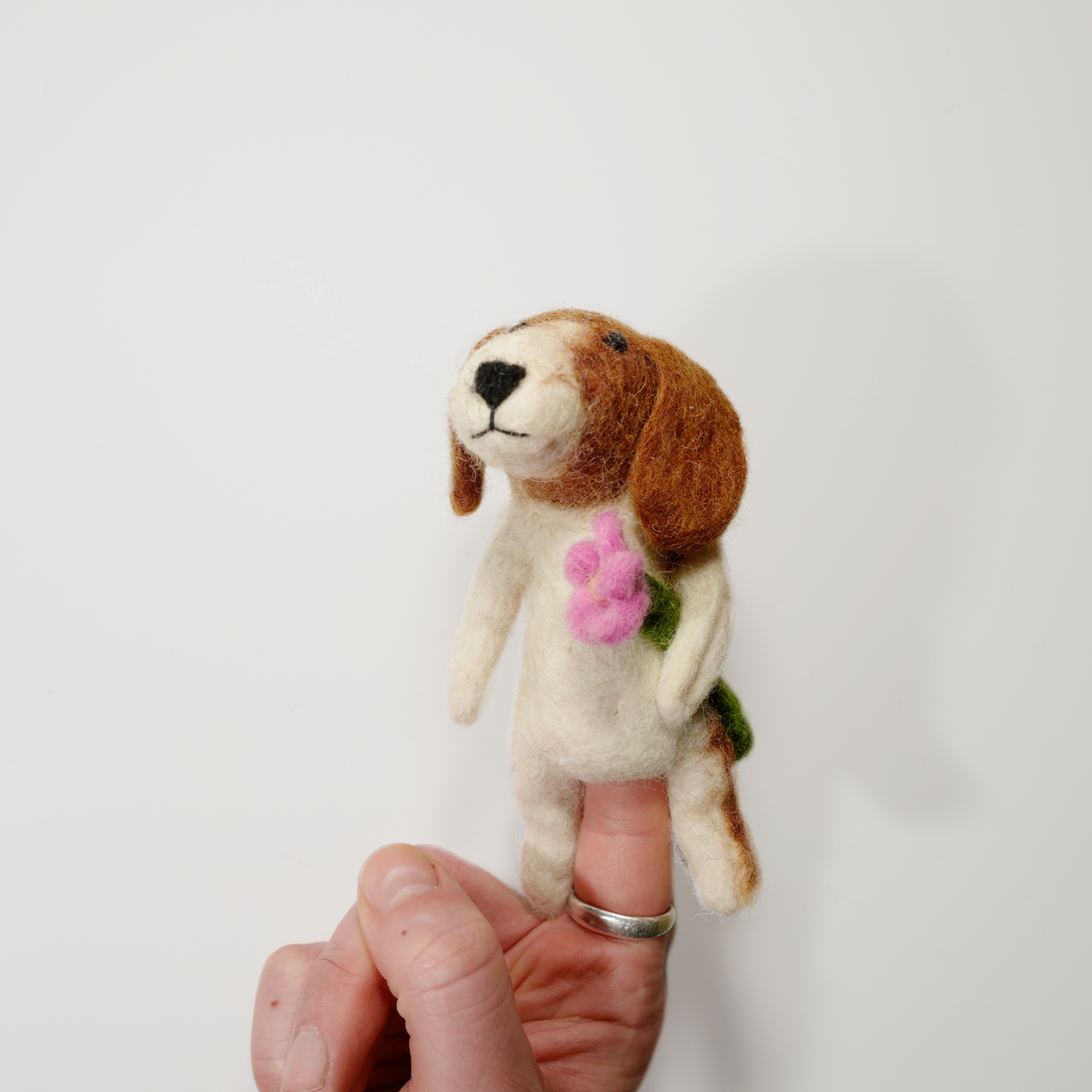 Felted Finger Puppet