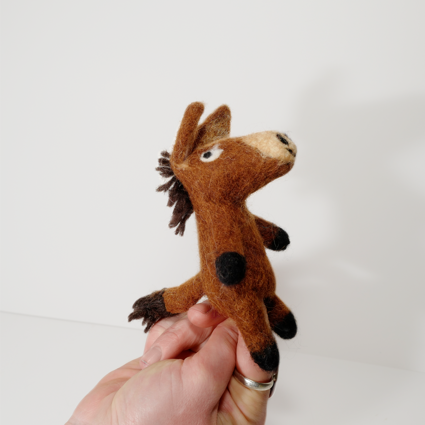 Felted Finger Puppet