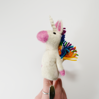 Felted Finger Puppet