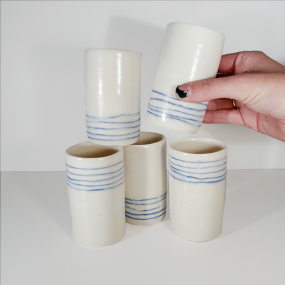 Blue Line Cups