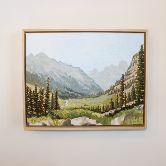 "Why We Hike" Original Painting