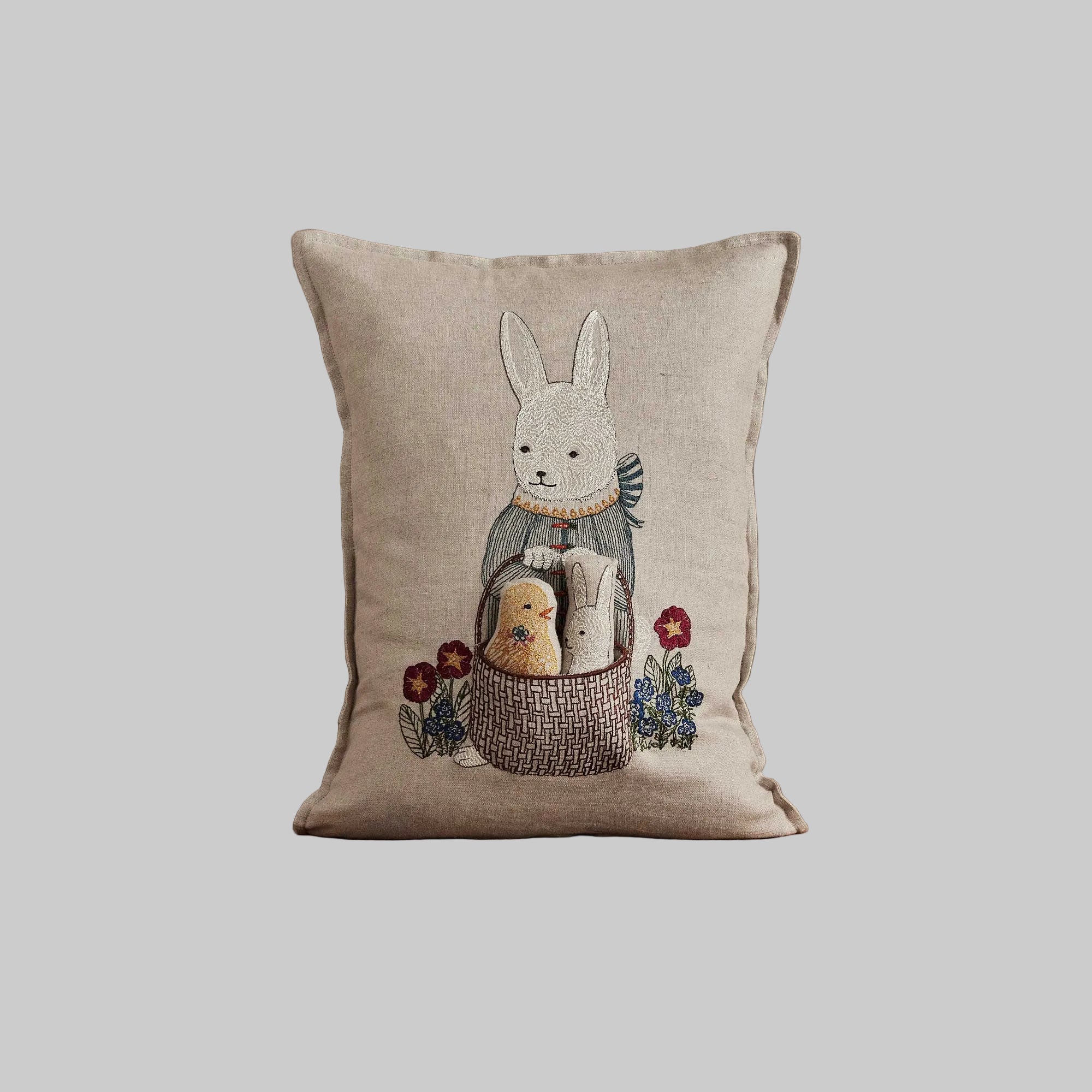 Coral and Tusk Pocket Pillow