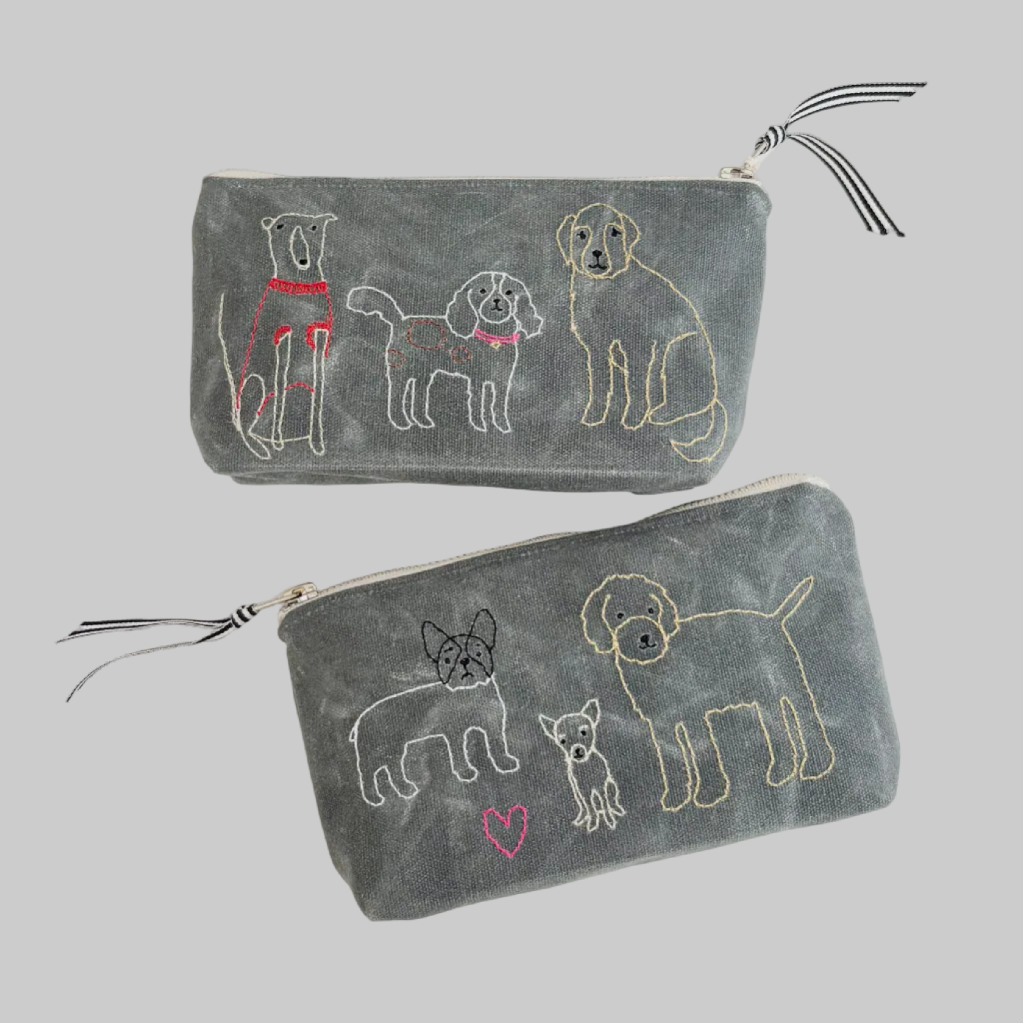 K. Studio Waxed Canvas Pouch - Thumbnail 2