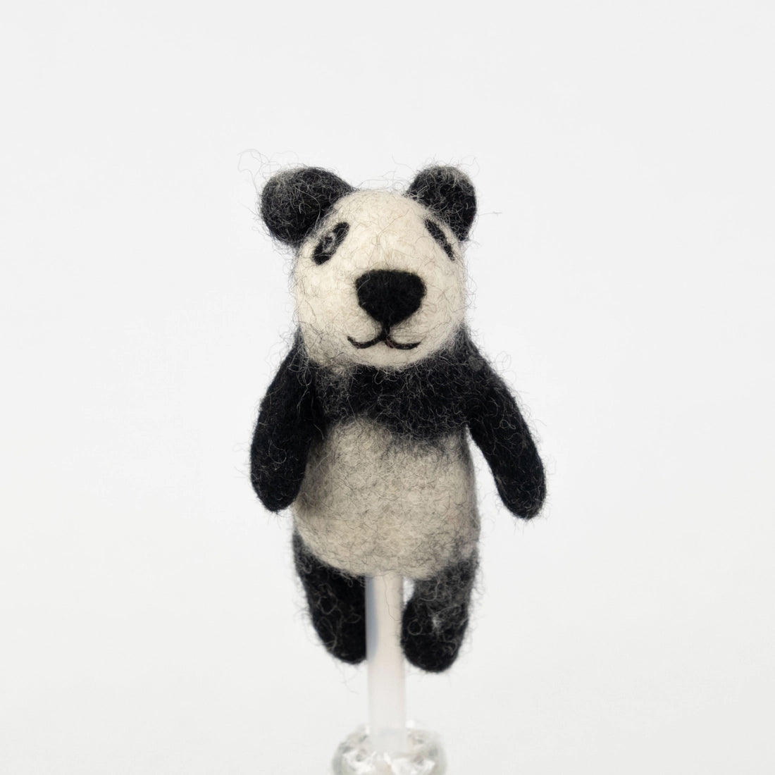 The Winding Road’s wool-felted panda finger puppet