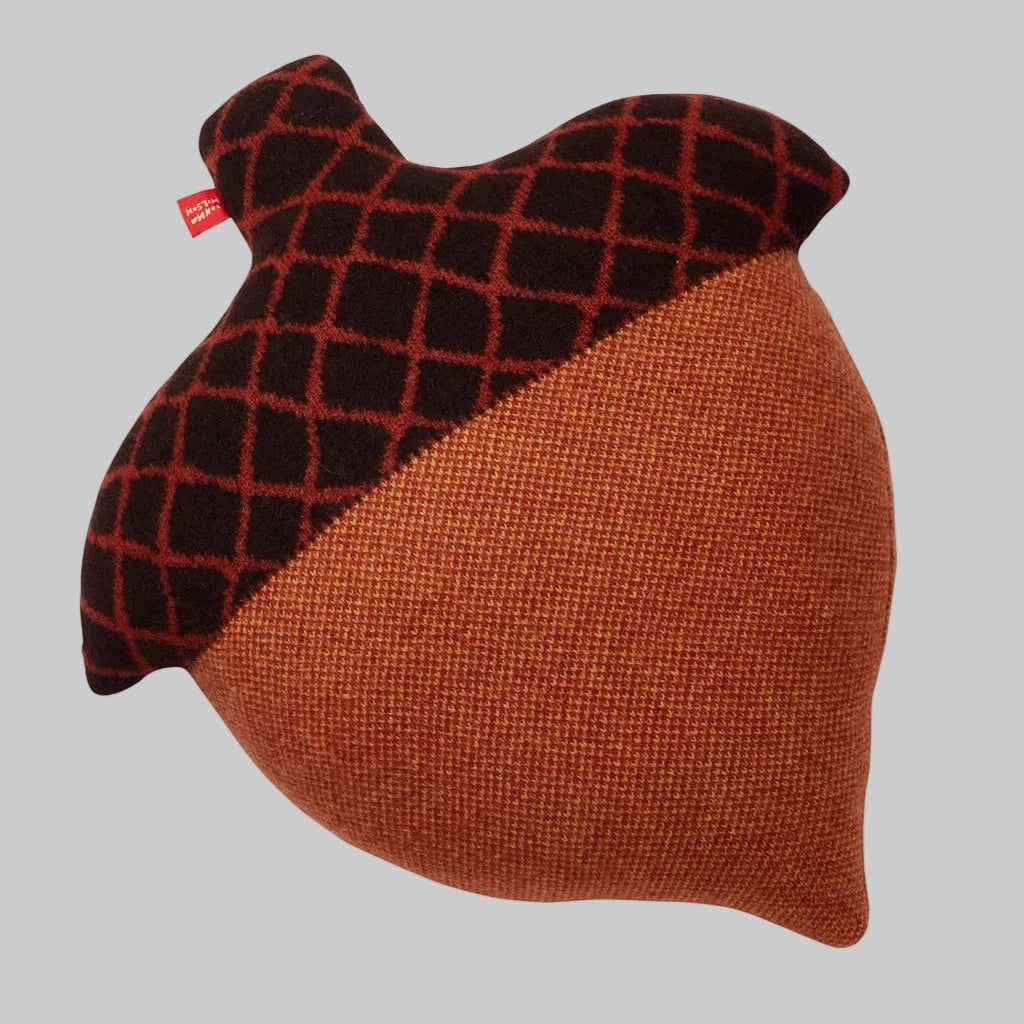 Donna Wilson's acorn shaped pillow 