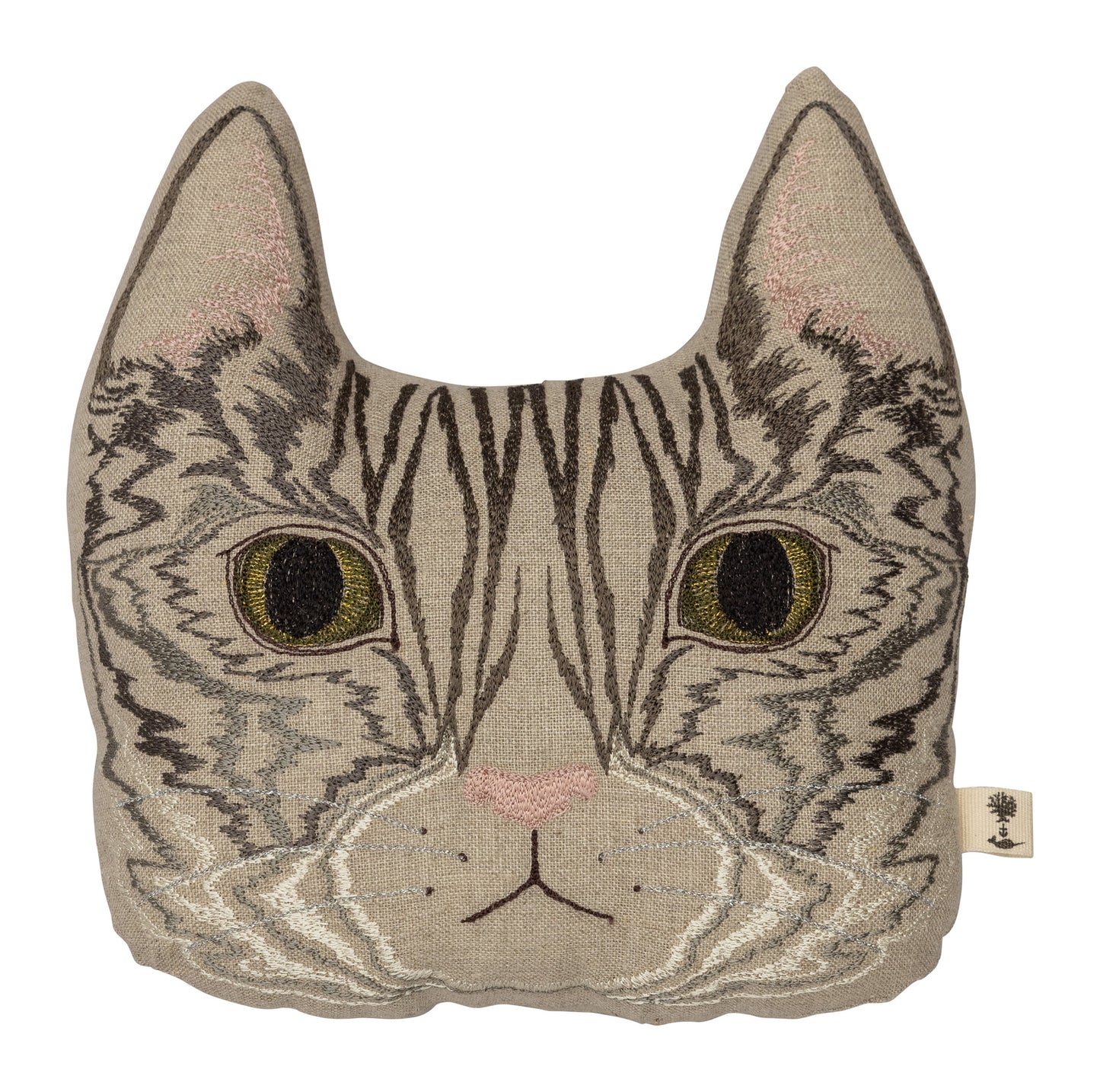 Tabby Cat Tiny Pillow